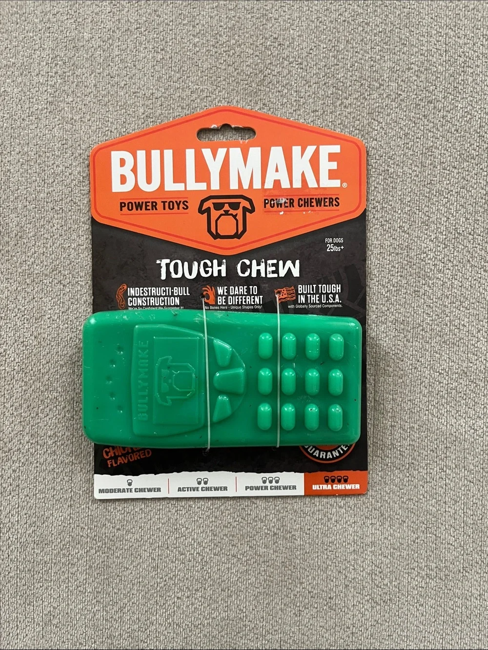Tough Chew Durable Dog Toy - Green